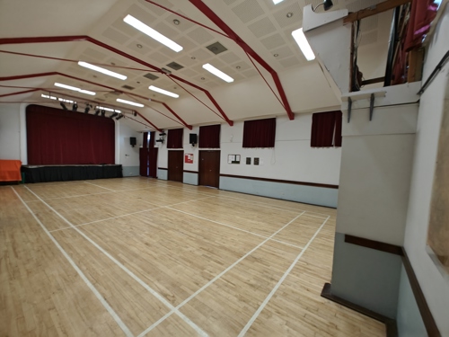 Empty hall
