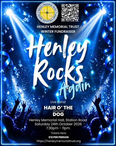Henley Rocks Again Poster Oct 2026