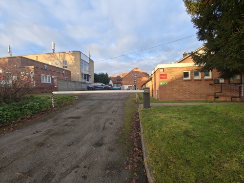 Car Park with Barrier